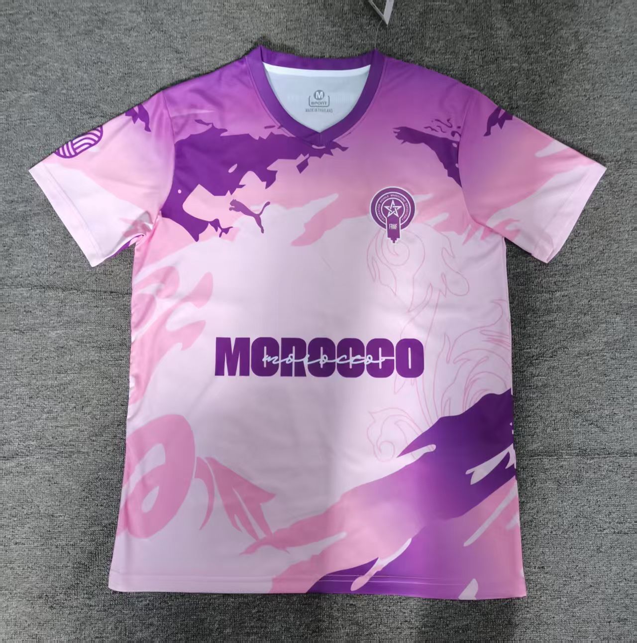 Camisola Nacional Morocco 2025/2026 - Purple & Pink Special Edition
