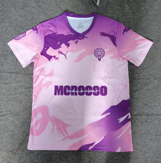 Camisola Nacional Morocco 2025/2026 - Purple & Pink Special Edition
