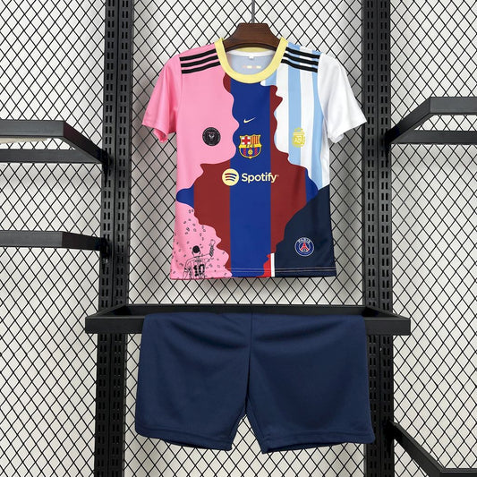 Conjunto Infantil Lionel Andrés Messi 2025/2026 - Career Special Edition 4 Clubs