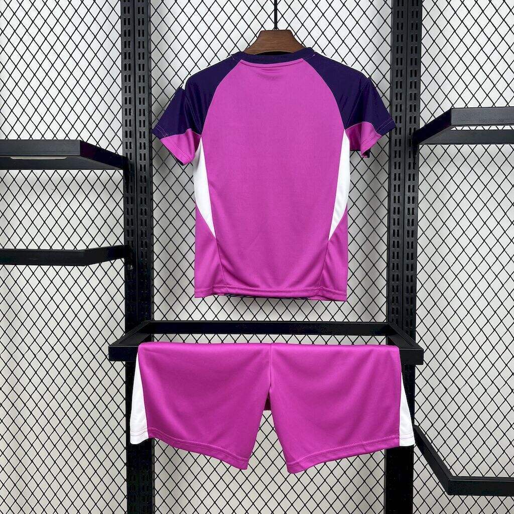 Conjunto Infantil Real Madrid 2025/2026 - Goalkeeper Purple