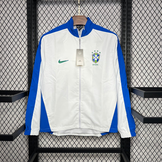 Windbreaker Nacional Retro Brazil 1994/1995 - White & Blue