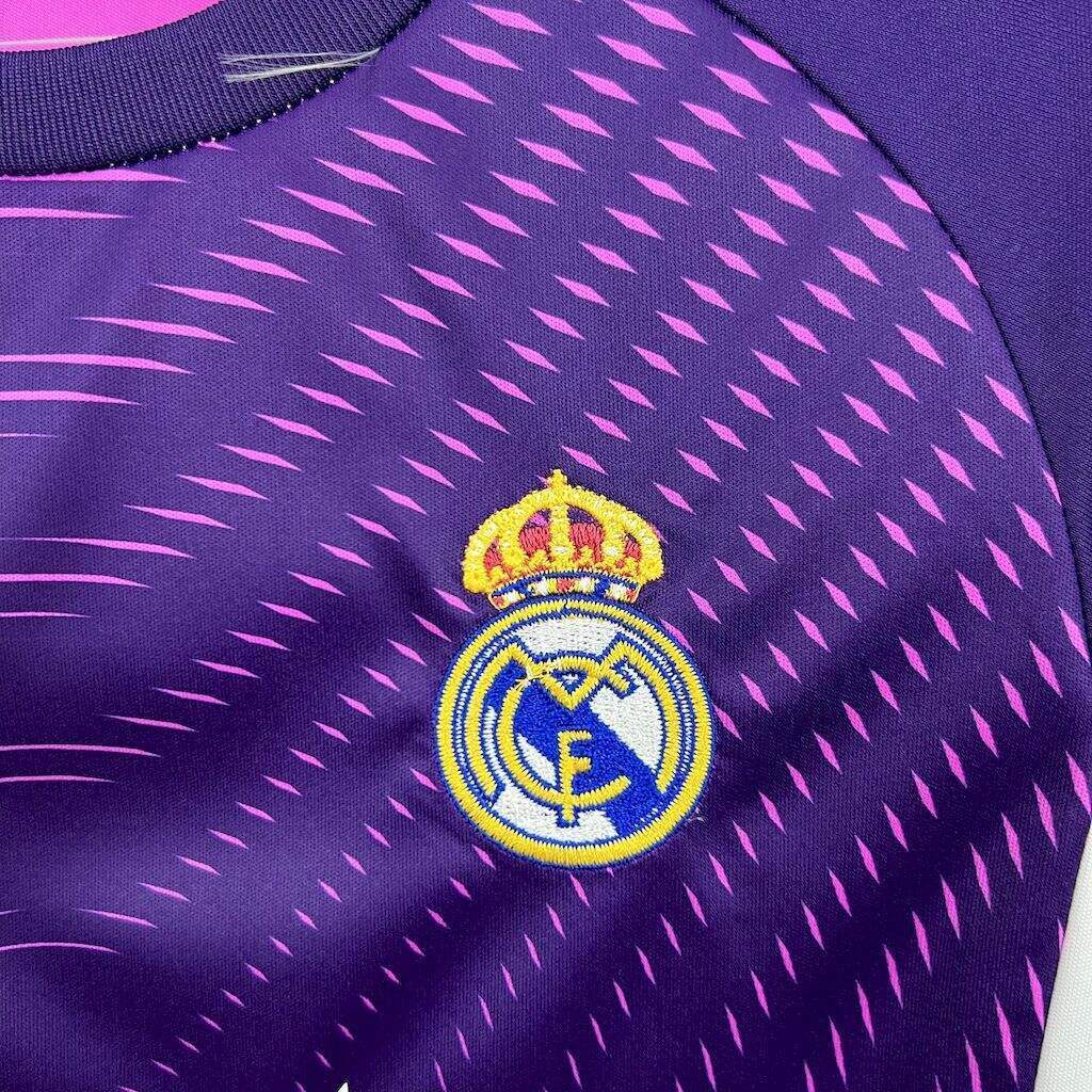 Conjunto Infantil Real Madrid 2025/2026 - Goalkeeper Purple