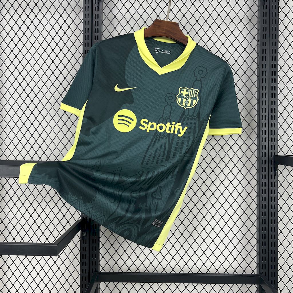 Camisola Barcelona CF 2024/2025 - Dark Green Training/Pre-Match