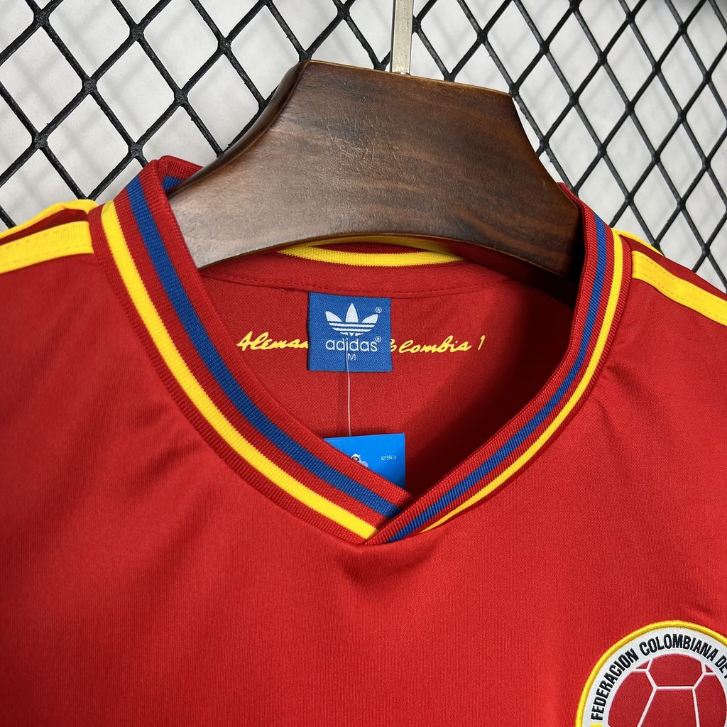 Camisola Nacional Retro Colombia 1990/1991 - Alternativo