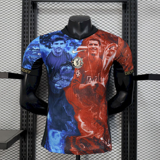 Camisola Ronaldo Manchester United x Messi Chelsea 2025/2026 - Edição Especial