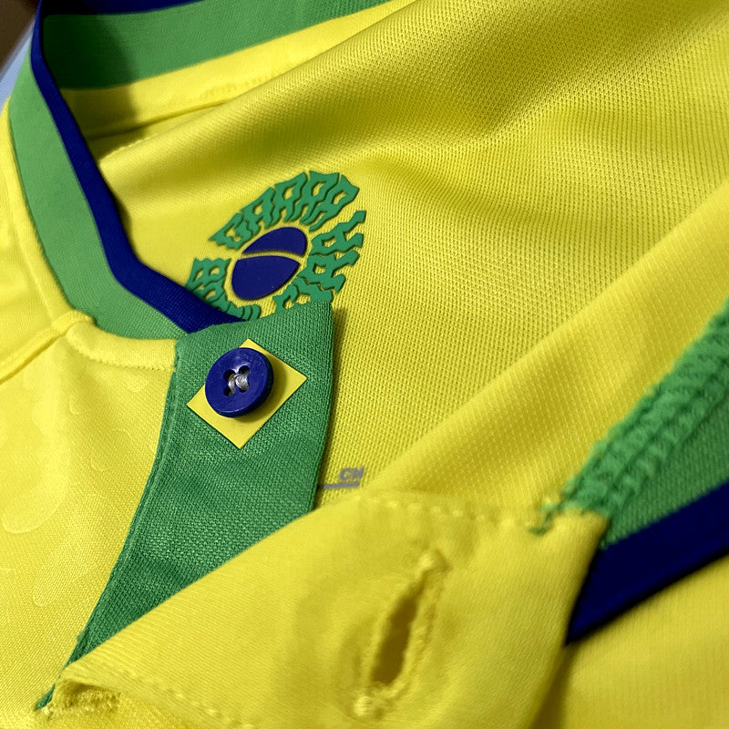 Camisola Nacional Retro Brazil 2022/2023 - Principal
