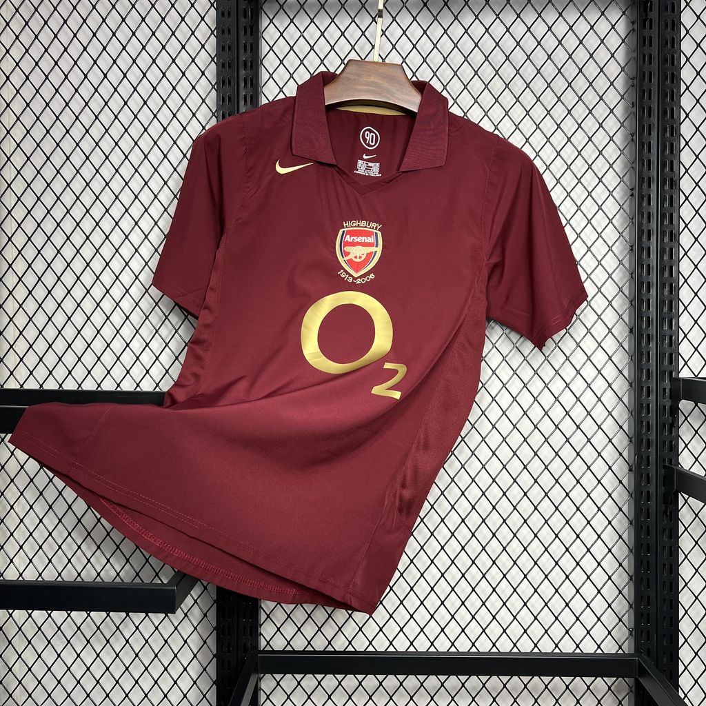 Camisola Retro Arsenal 2005/2006 - Principal