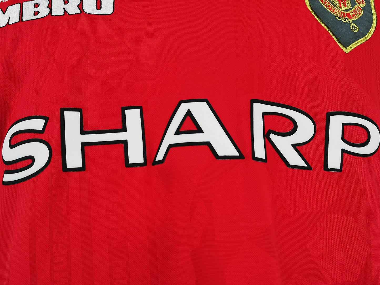 Camisola Comprida Retro Manchester United 1999/2000 - Principal