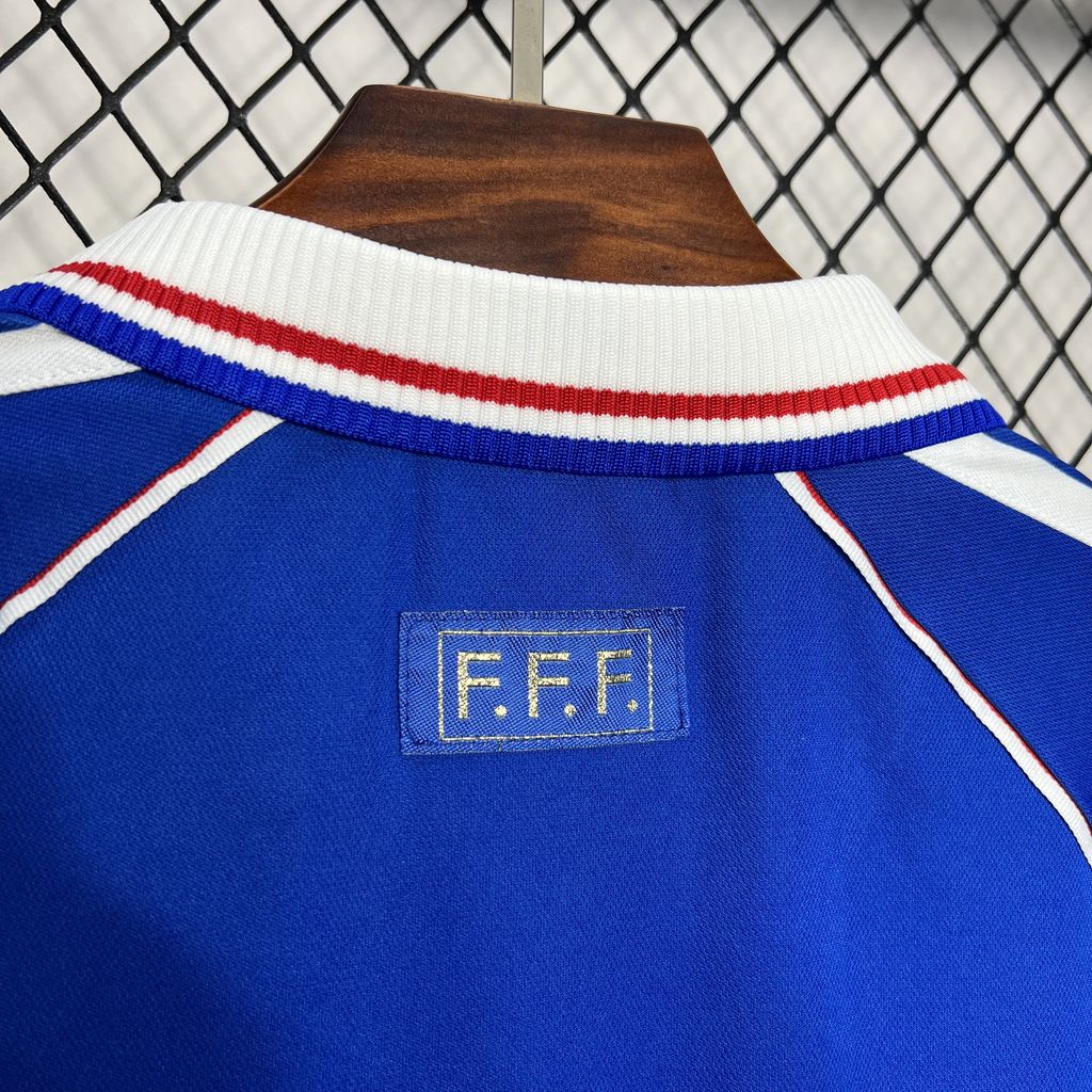 Camisola Nacional Retro France 1998/1999 - Principal