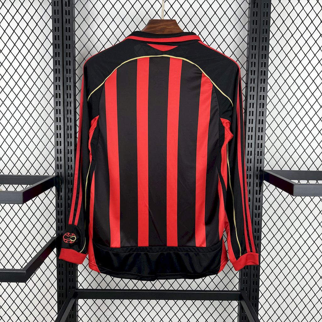 Camisola Comprida Retro AC Milan 2006/2007 - Principal