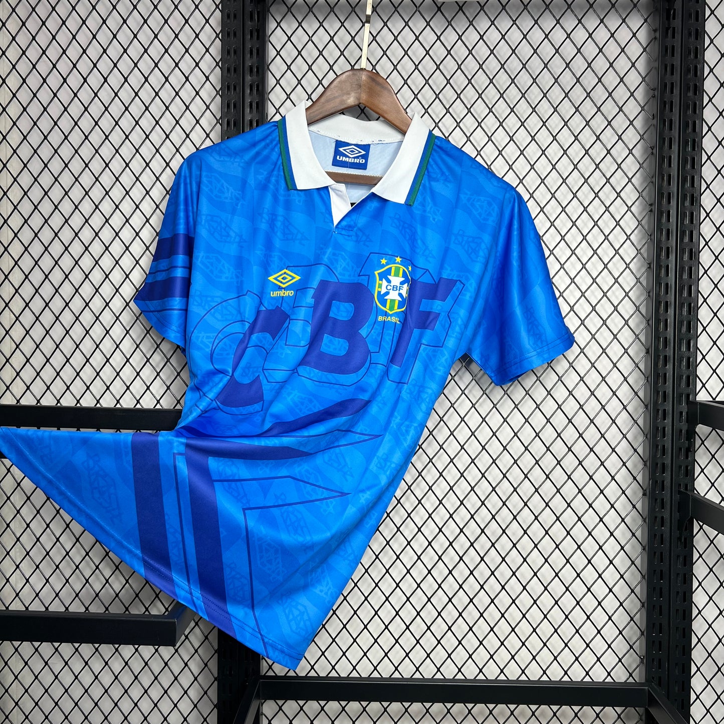 Camisola Nacional Retro Brazil 1991/1992 - Alternativo