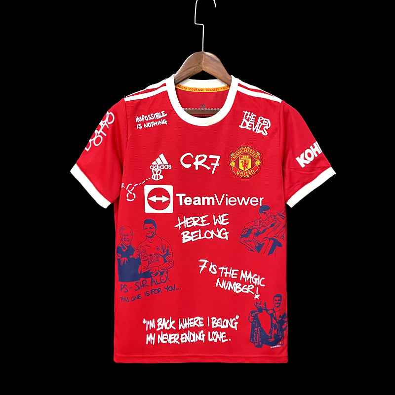 Camisola Cristiano Ronaldo 7 Retro Manchester United 2021/2022 - Principal Special Edition
