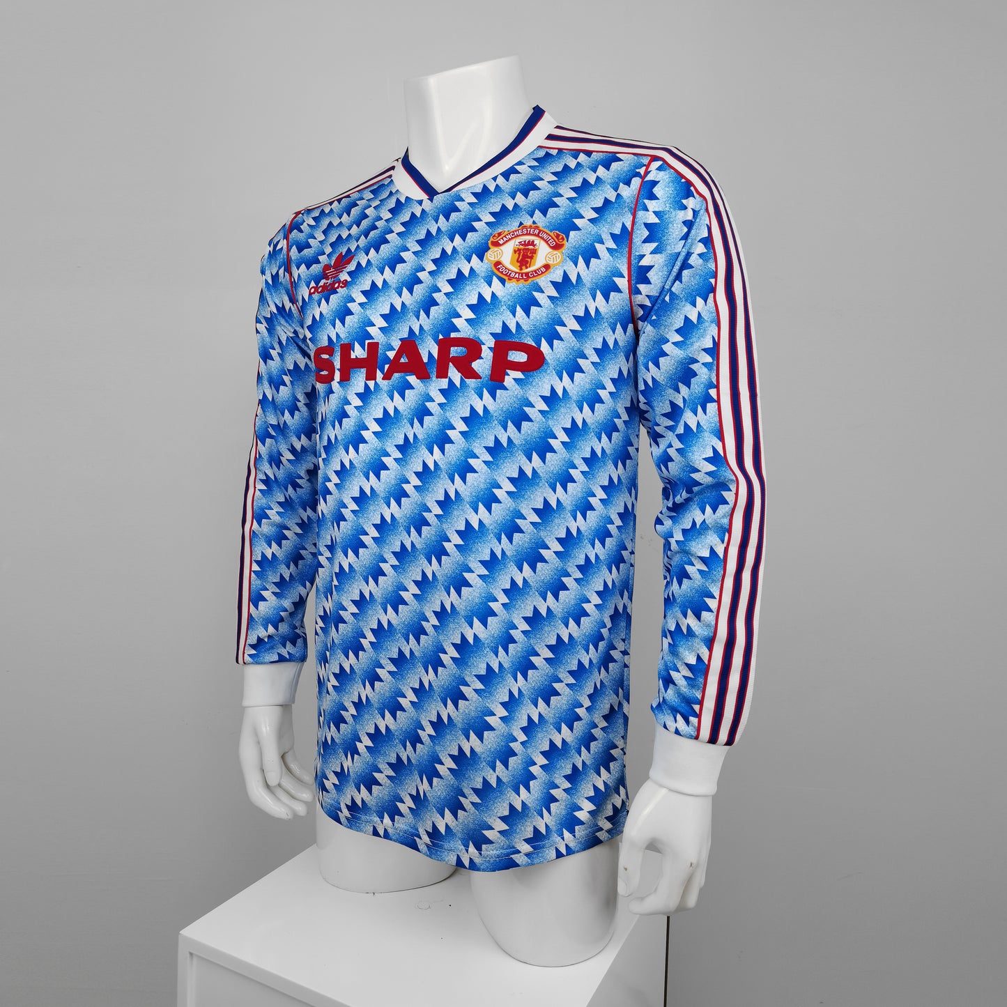 Camisola Comprida Retro Manchester United 1991/1992 - 3.º Equipamento