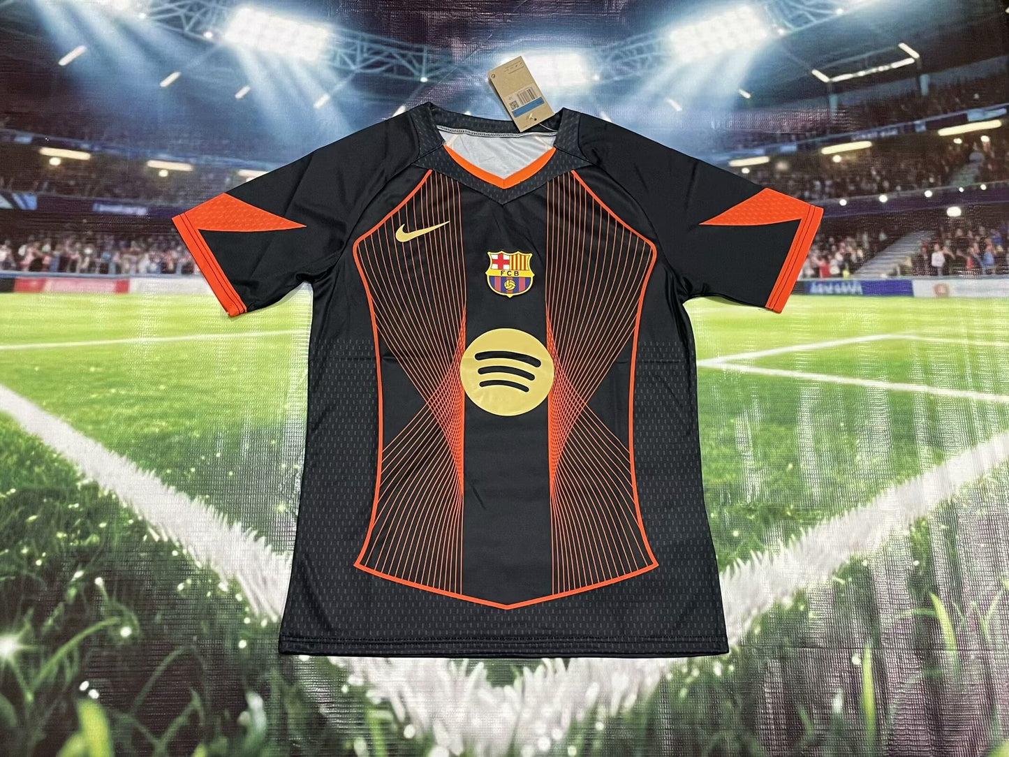 Camisola Barcelona 2025/2026 - Black & Orange Special Edition