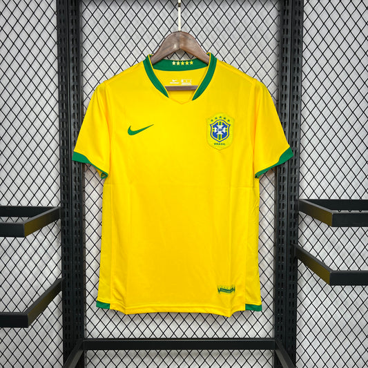 Camisola Nacional Retro Brazil 2006/2007 - Principal