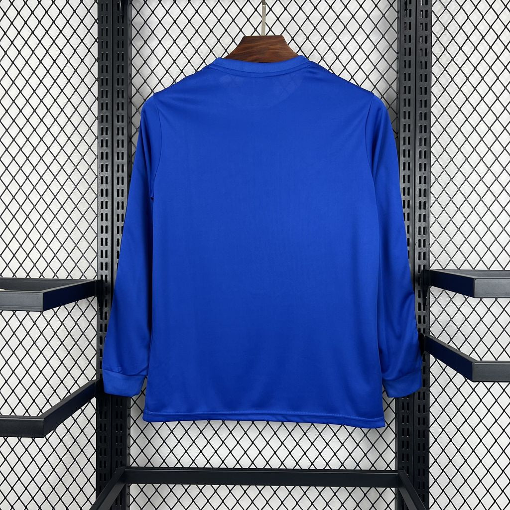 Camisola Comprida Manchester United 2024/2025 - Retro Blue Joint Edition