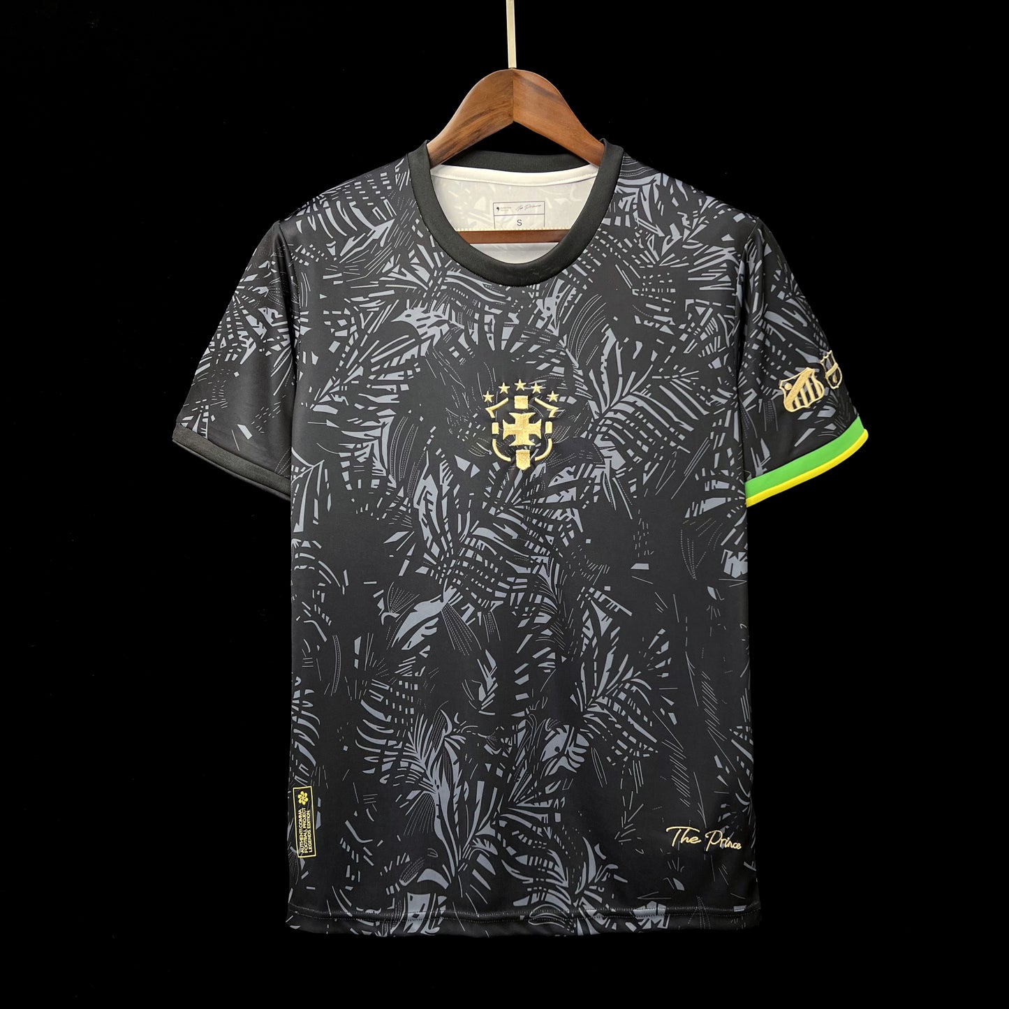 Camisola Nacional Retro Brazil 2023/2024 - Black Special Edition