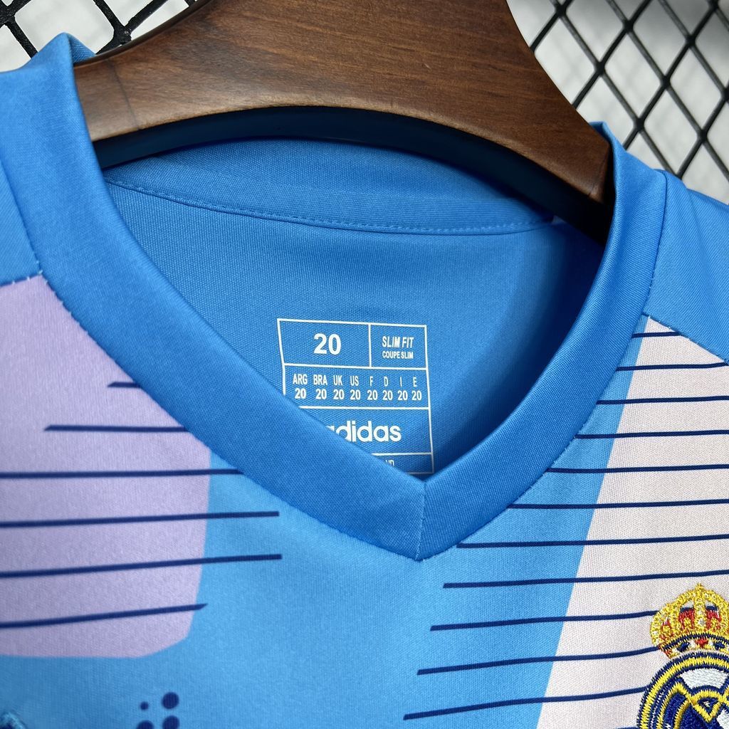 Conjunto Infantil Real Madrid 2024/2025 - Goalkeeper Blue