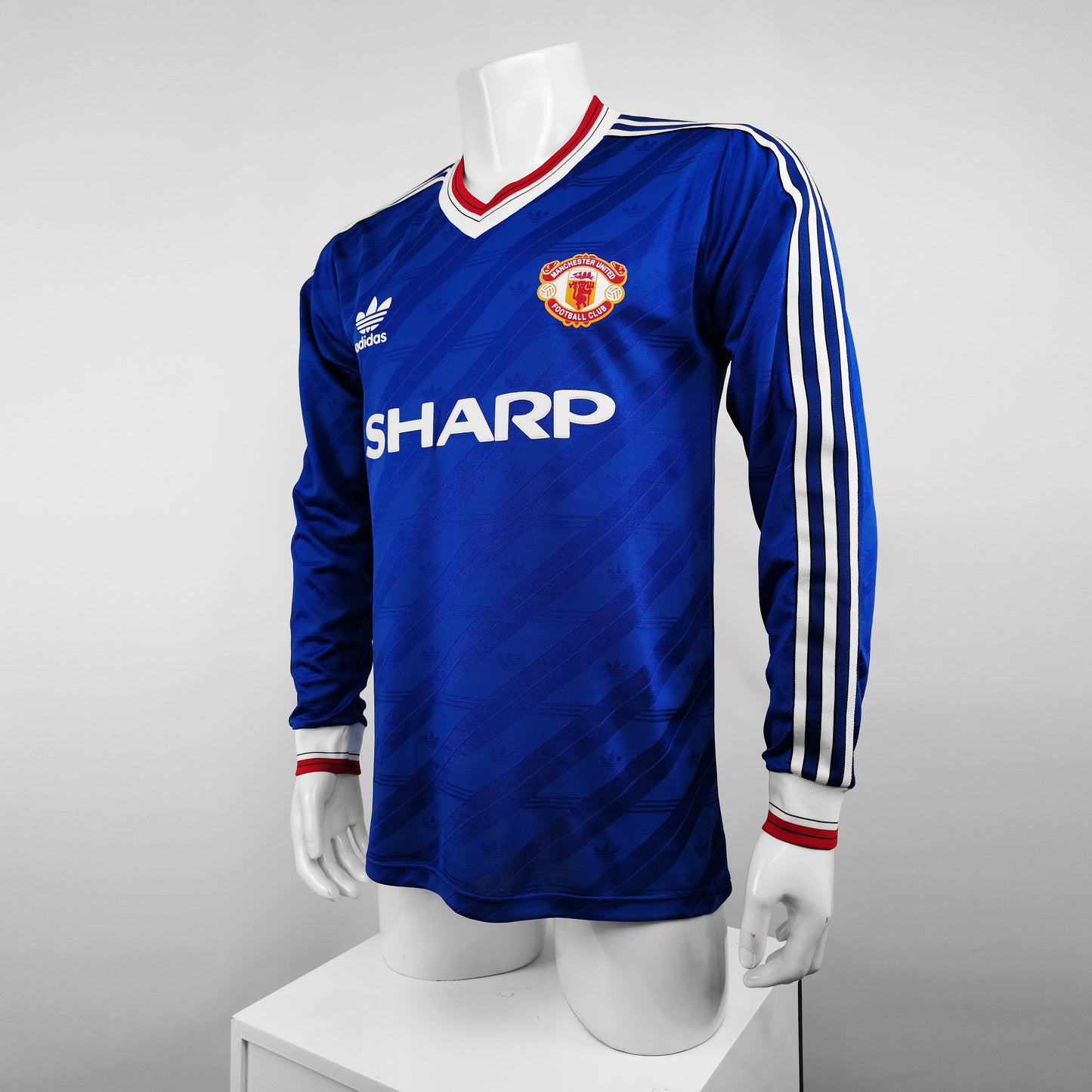 Camisola Comprida Retro Manchester United 1986/1987 - 3.º Equipamento