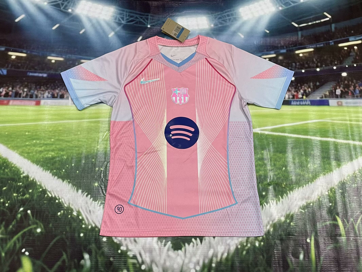 Camisola Barcelona 2025/2026 - Pink & Blue Special Edition
