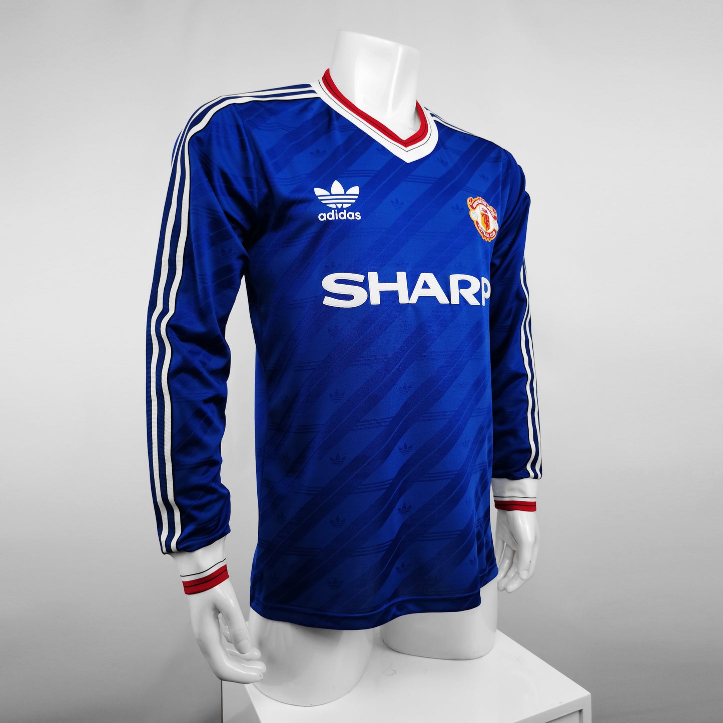 Camisola Comprida Retro Manchester United 1986/1987 - 3.º Equipamento