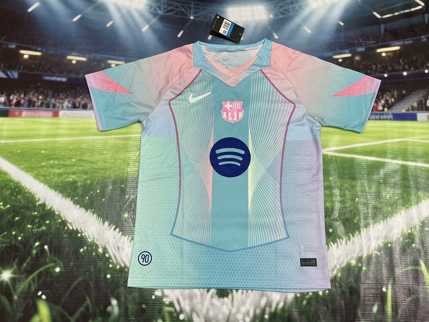Camisola Barcelona 2025/2026 - Blue & Pink Special Edition