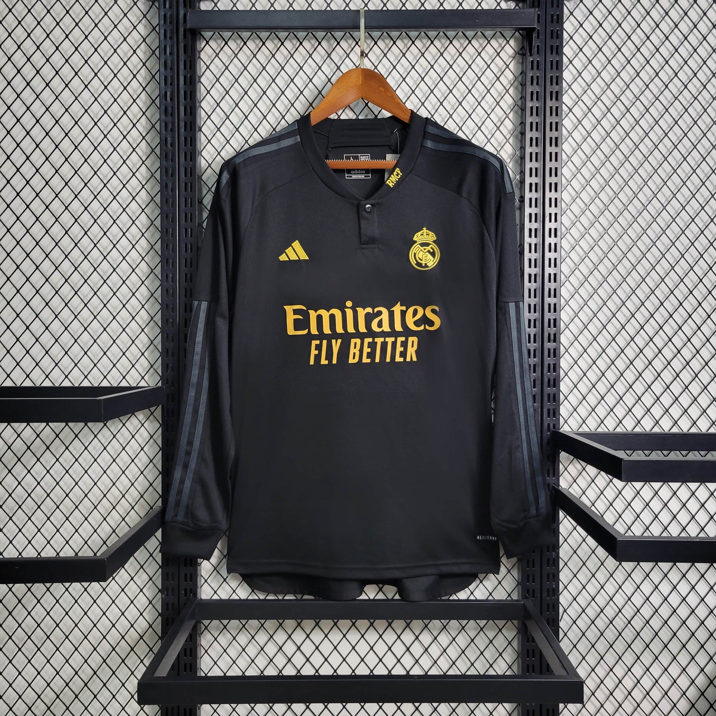 Camisola Comprida Retro Real Madrid 2023/2024 - 3.º Equipamento