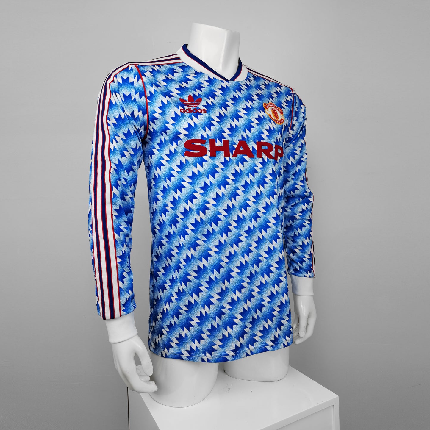 Camisola Comprida Retro Manchester United 1991/1992 - 3.º Equipamento