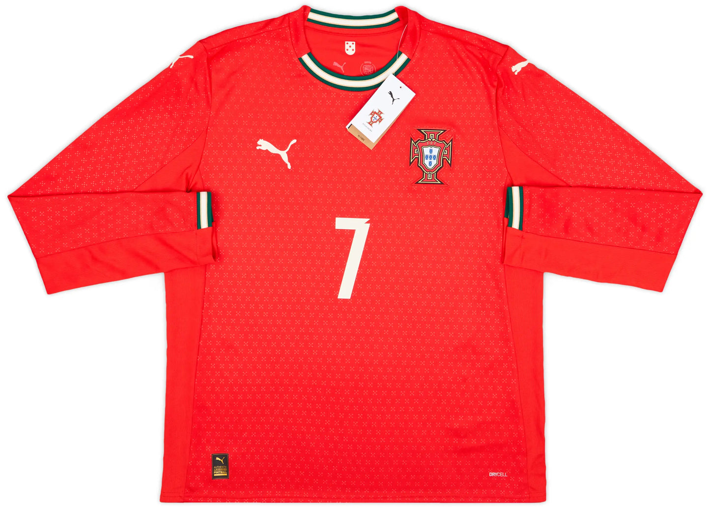 Camisola Cristiano Ronaldo 7 Comprida Nacional Portugal 2025/2026 - Principal