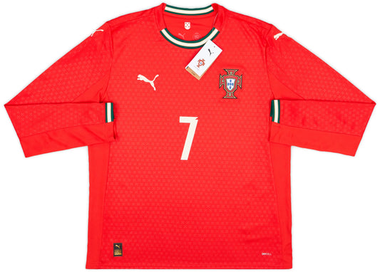 Camisola Cristiano Ronaldo 7 Comprida Nacional Portugal 2025/2026 - Principal