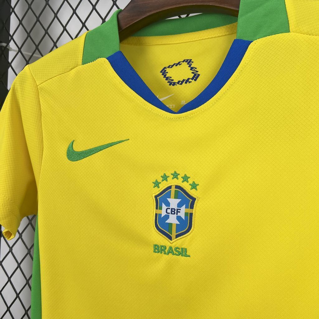 Conjunto Infantil Brazil 2025/2026 - Principal