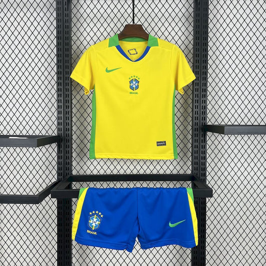 Conjunto Infantil Brazil 2025/2026 - Principal