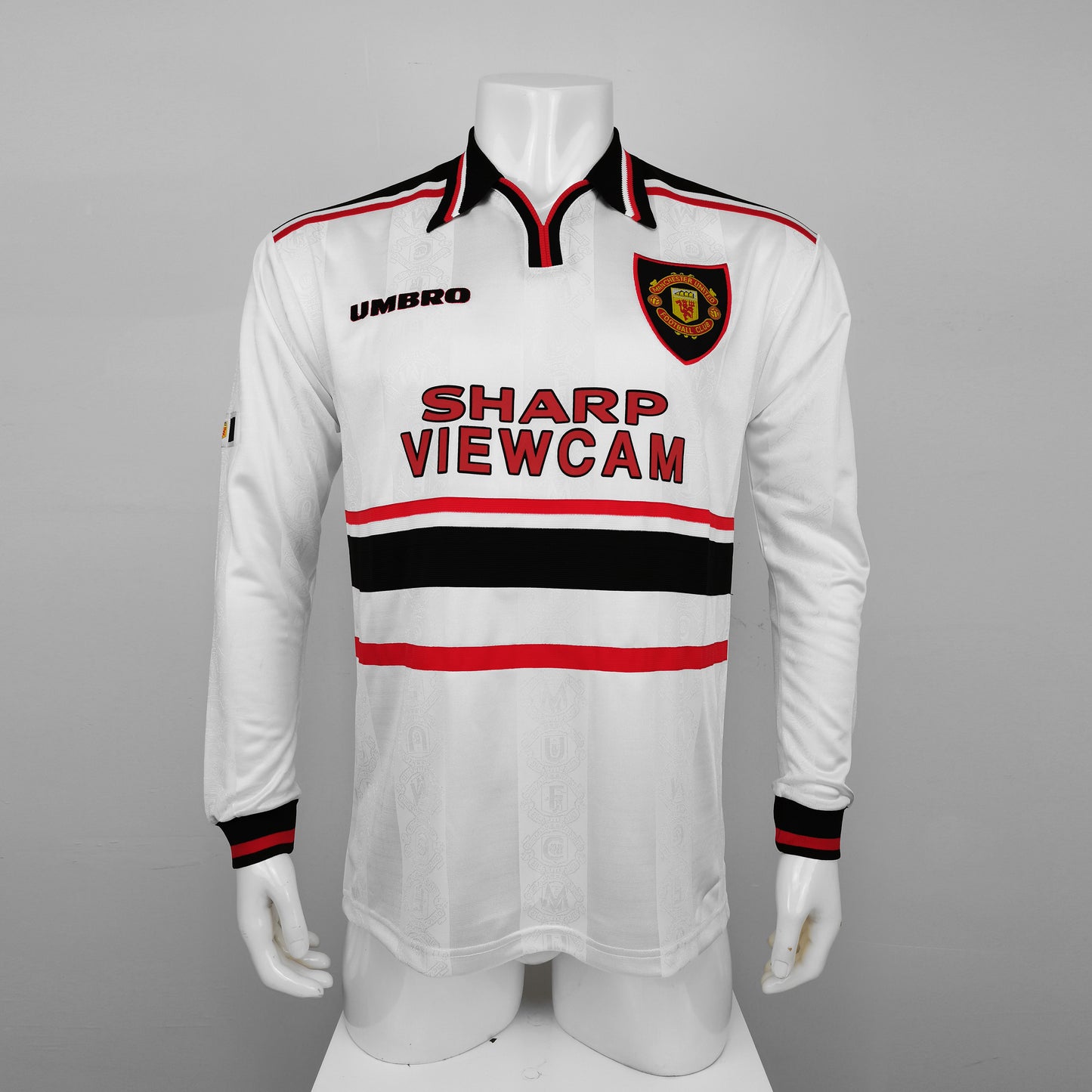 Camisola Comprida Retro Manchester United 1998/1999 - Alternativo