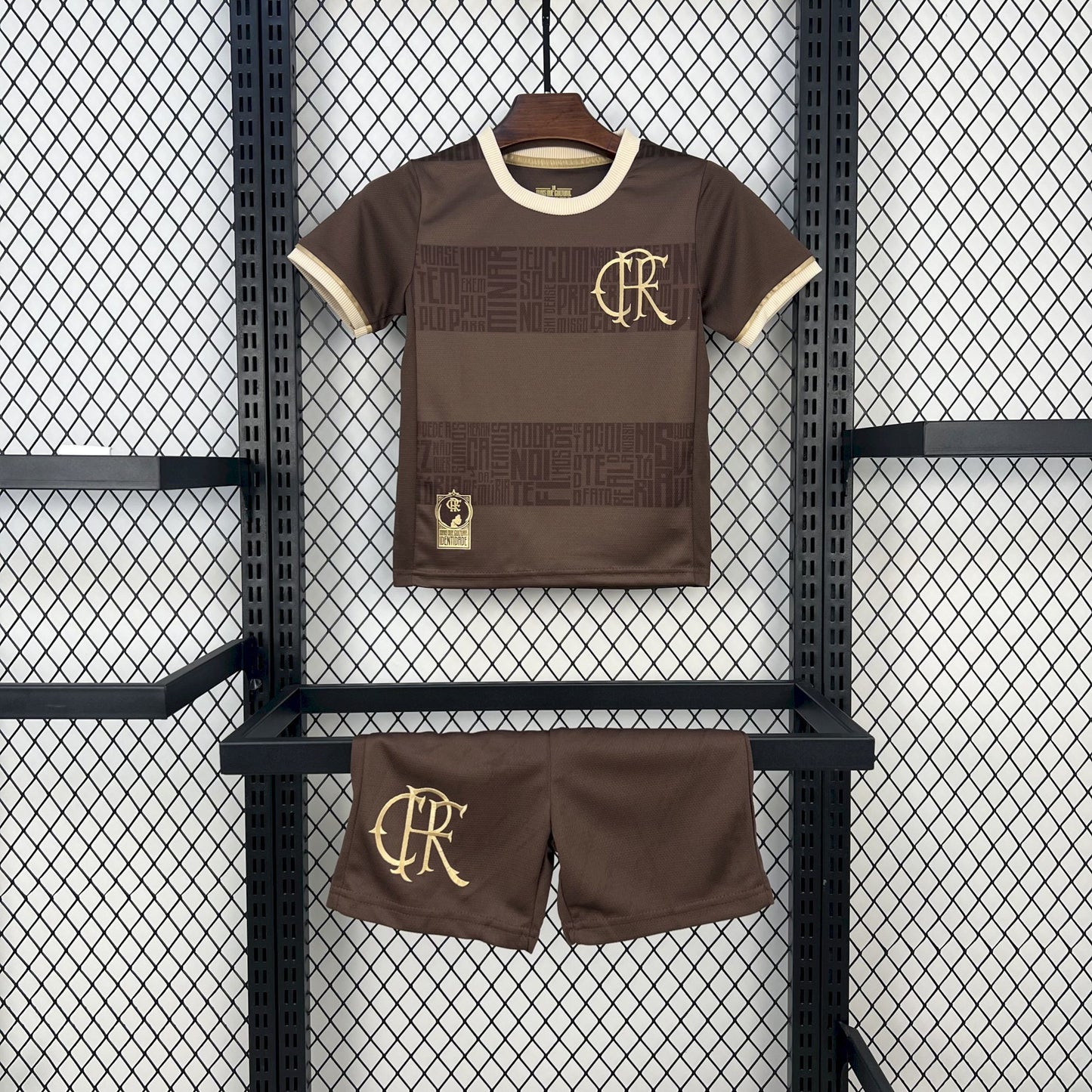 Conjunto Infantil Flamengo 2024/2025 - Black November Special Edition