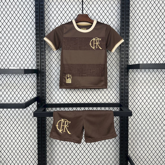 Conjunto Infantil Flamengo 2024/2025 - Black November Special Edition