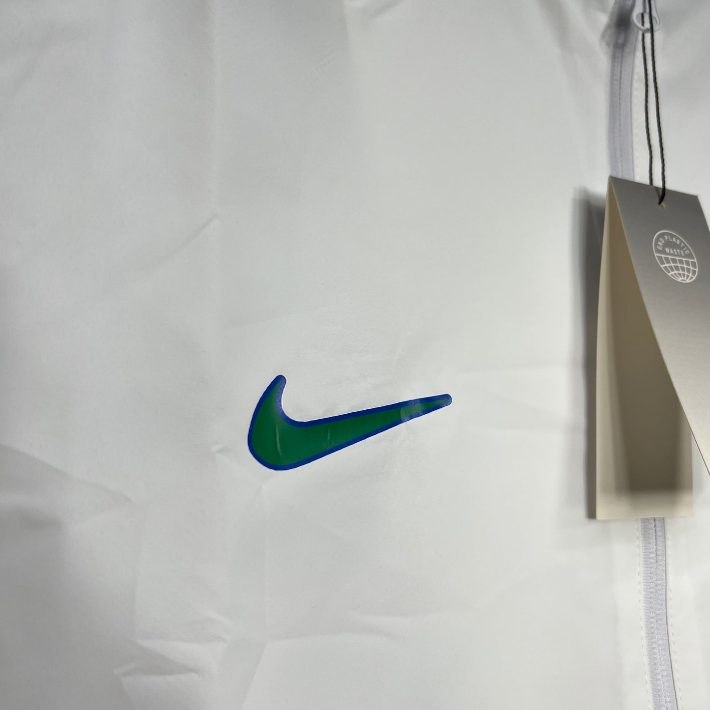 Windbreaker Nacional Retro Brazil 1994/1995 - White & Blue
