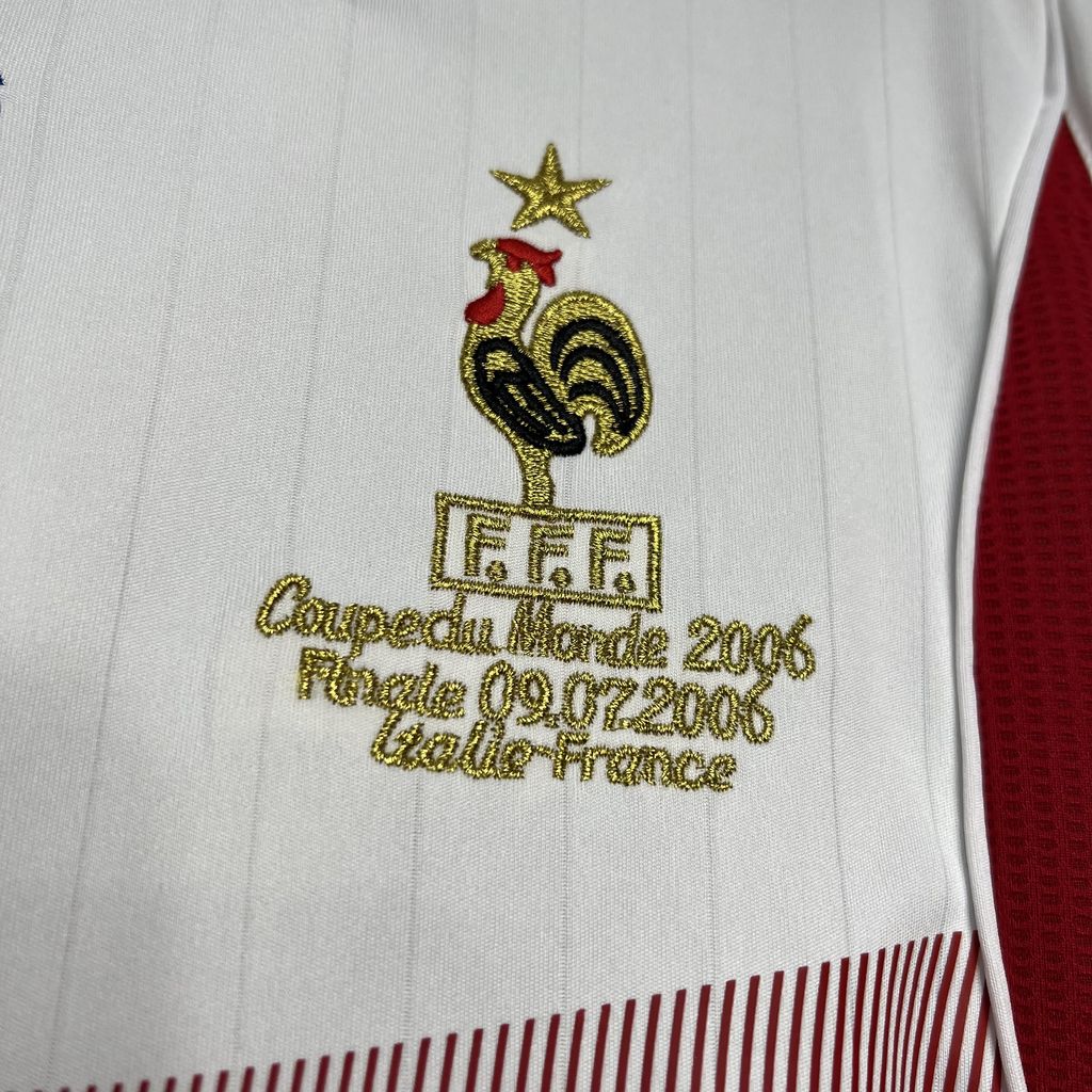 Camisola Nacional Retro France 2006/2007 - Alternativo