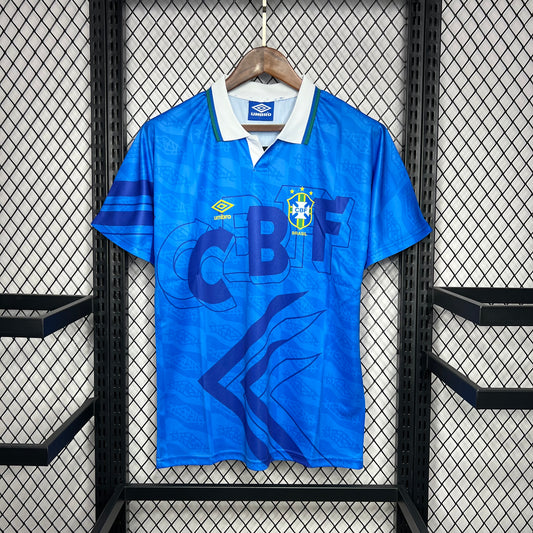 Camisola Nacional Retro Brazil 1991/1992 - Alternativo