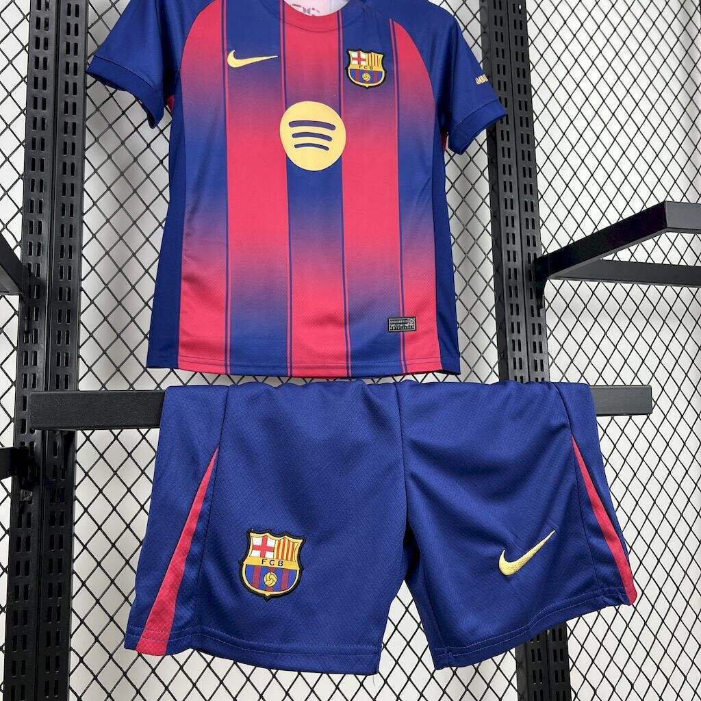 Conjunto Infantil Barcelona 2025/2026 - Principal