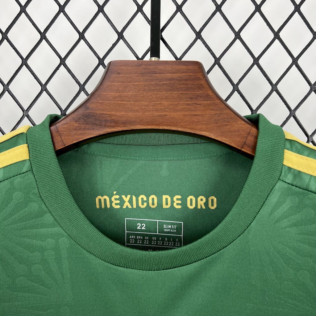 Conjunto Infantil Mexico 2025/2026 - Gold Green Special Edition