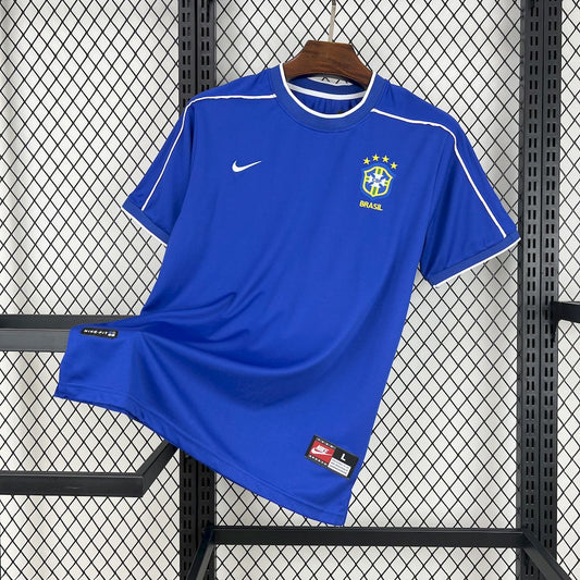 Camisola Nacional Retro Brazil 1998/1999 - Alternativo