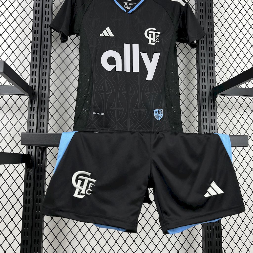 Conjunto Infantil Charlotte FC 2025/2026 - Alternativo