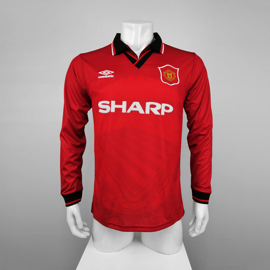 Camisola Comprida Retro Manchester United 1994/1995 - Principal
