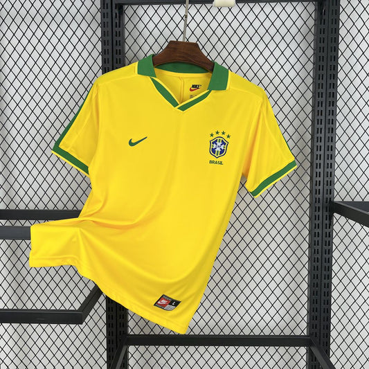 Camisola Nacional Retro Brazil 1997/1998 - Principal