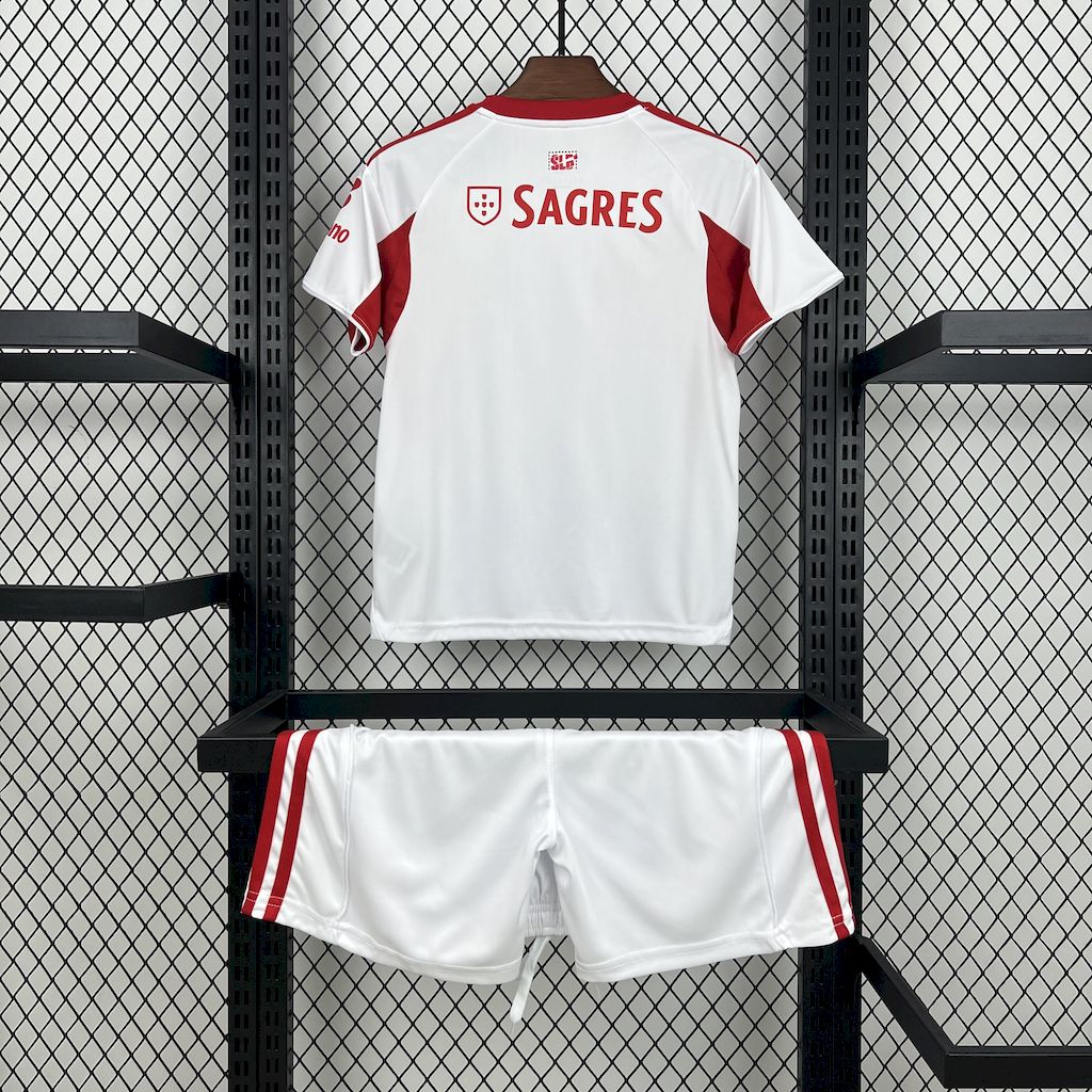 Conjunto Infantil SL Benfica 2025/2026 - 3.º Equipamento