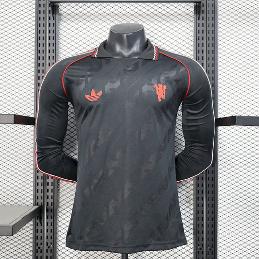 Camisola Comprida Manchester United FC 2025/2026 - Black Special Edition