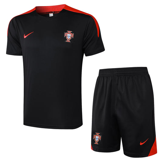 Camisola Nacional Portugal 2024/2025 - Pré-Jogo/Treino Preto