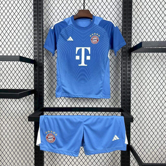 Conjunto Infantil Bayern Munich 2024/2025 - Goalkeeper Blue