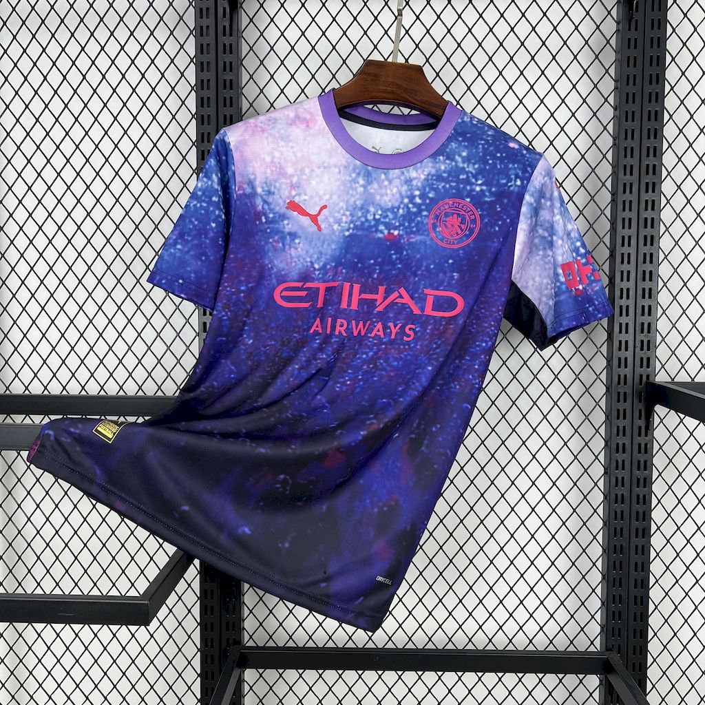 Camisola Manchester City FC 2025/2026 - Purple Galaxy Special Edition
