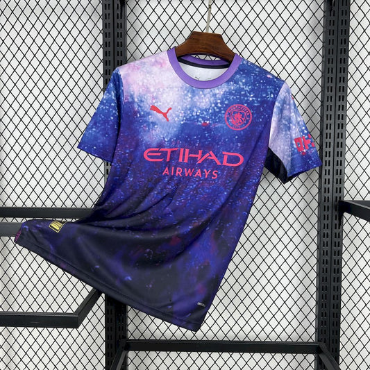 Camisola Manchester City FC 2025/2026 - Purple Galaxy Special Edition